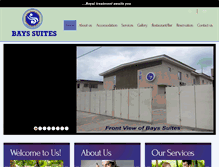 Tablet Screenshot of bayssuites.com